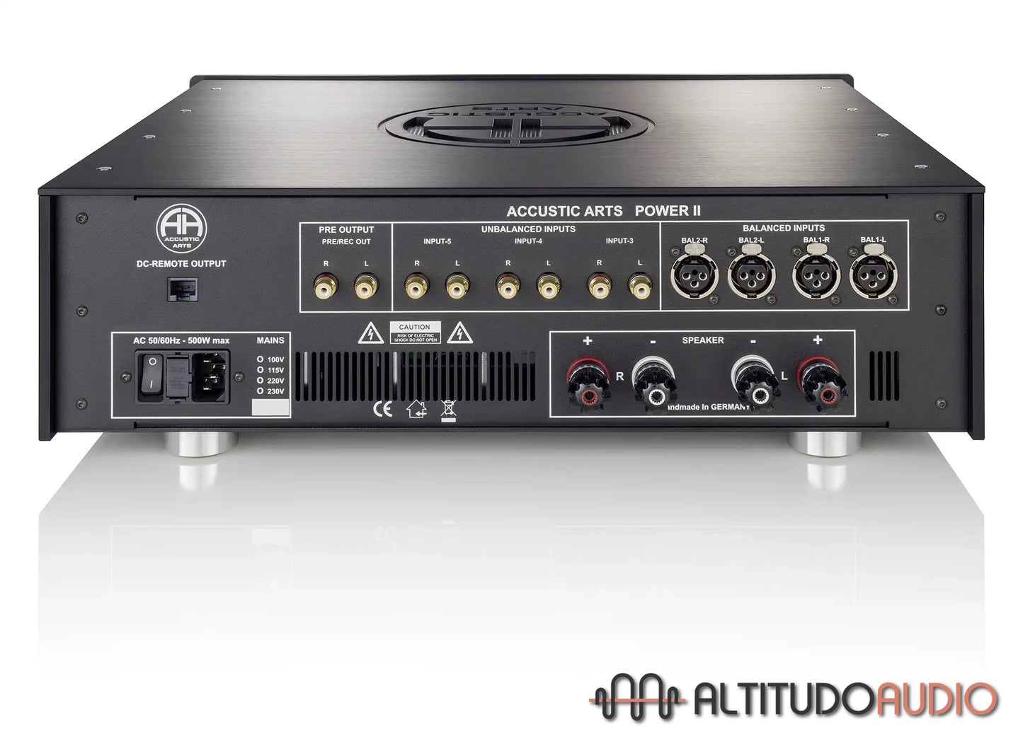 ACCUSTIC ARTS® POWER II Integrated Stereo Power Amplifier