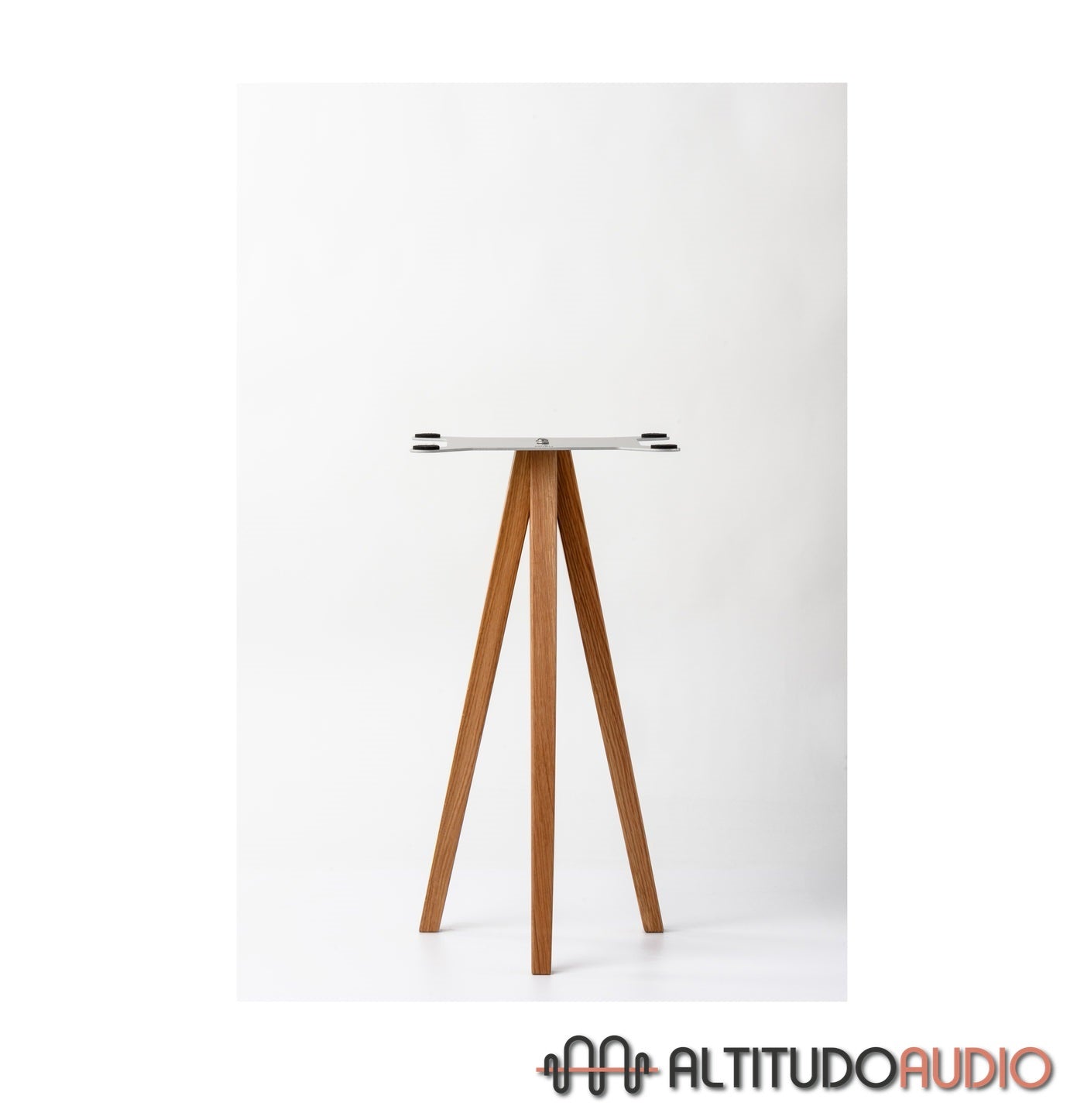 GURU Standpoint Q10 Speaker Stands (Solid Oak Tripod)