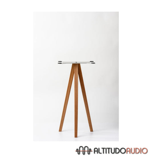 GURU Standpoint Q10 Speaker Stands (Solid Oak Tripod)