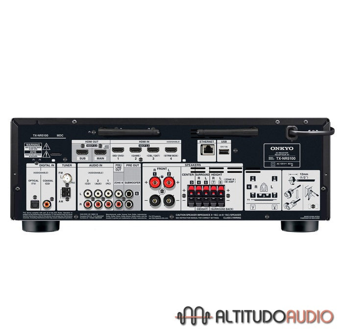Onkyo TX-NR5100 7.2 Channel AV Receiver