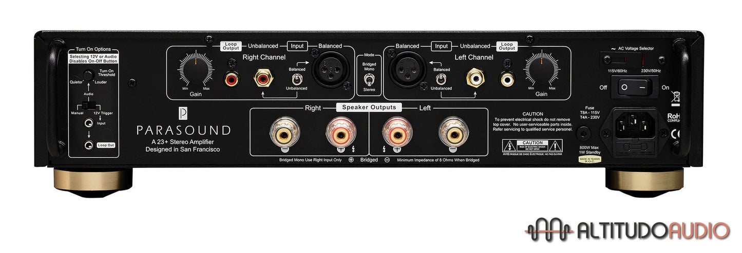 Parasound Halo A23+ Stereo Power Amplifier
