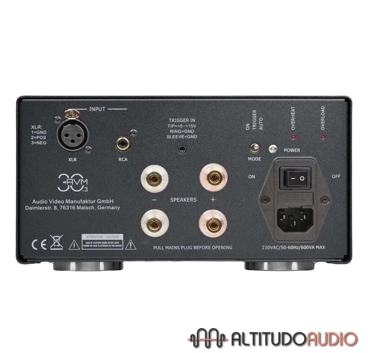 AVM Audio MA 30.3 MKII Mono Power Amplifiers (Pair)