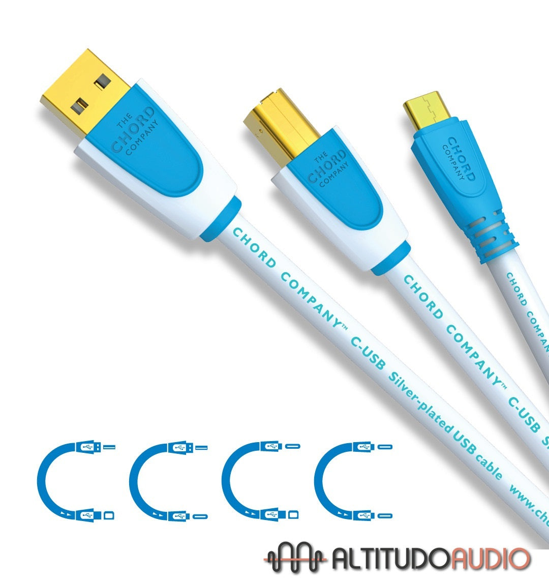 Chord C-USB USB-A to USB-B Cable