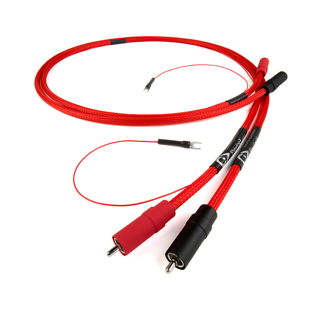 Chord Company ShawlineX ARAY Analogue RCA-RCA Turntable Interconnect (w/ fly lead)