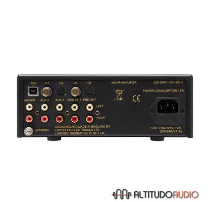 Exposure XMHP Headphone Amplifier-Preamp w. DAC & Phono
