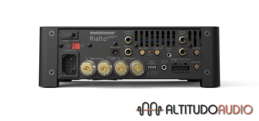 Rialto 400 2.1-Channel Compact Amplifier and DAC