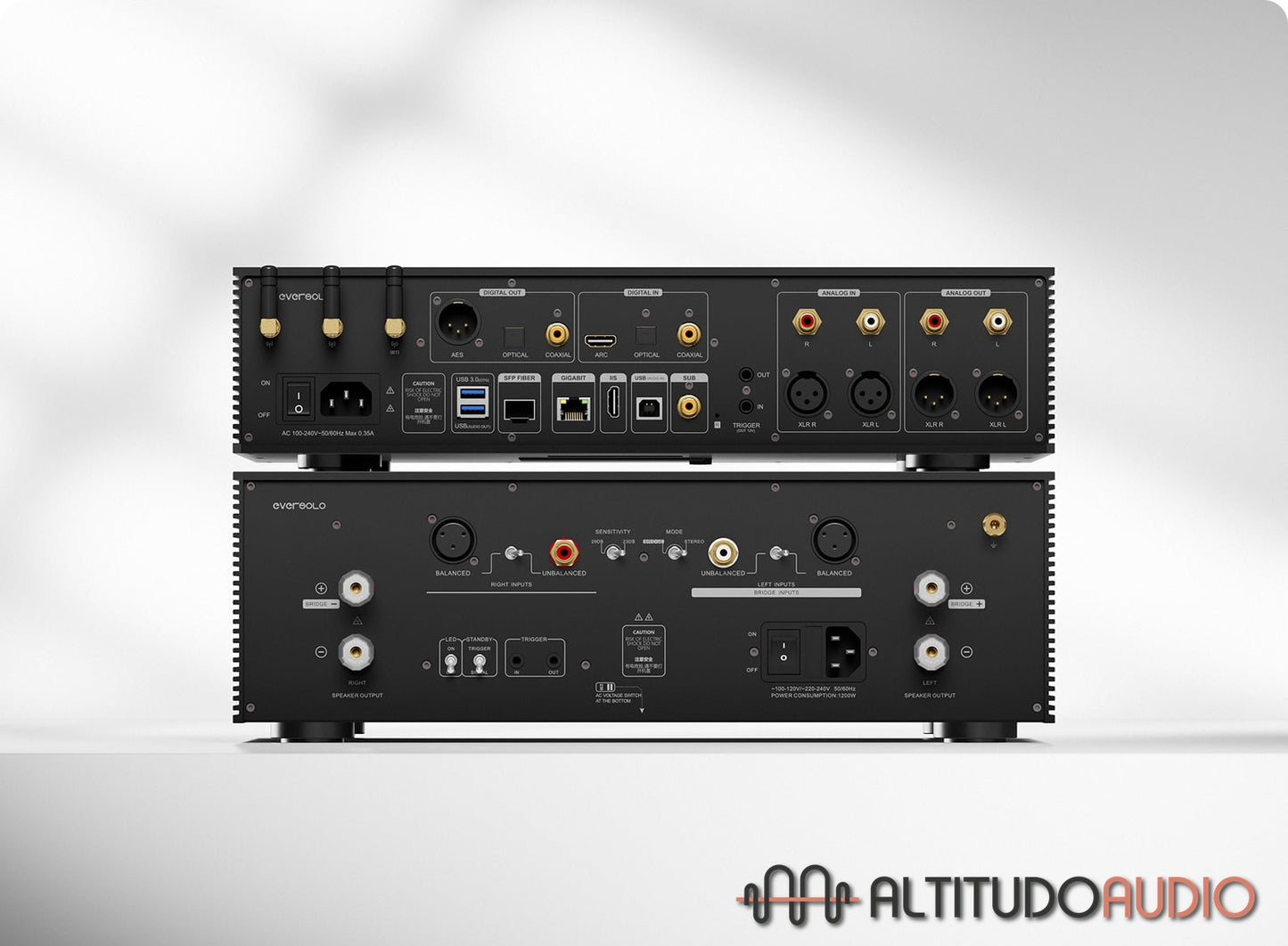Eversolo AMP-F8 High-Performance Class-AB Stereo Power Amplifier