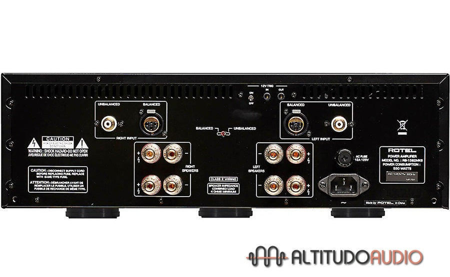 RB-1582 MKII Power Amplifier