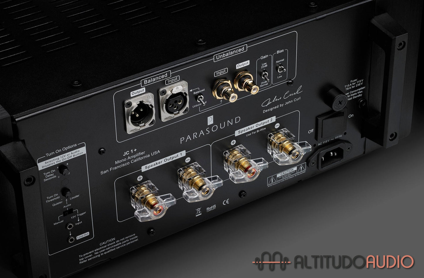 Parasound JC1+ Monoblock Amplifier