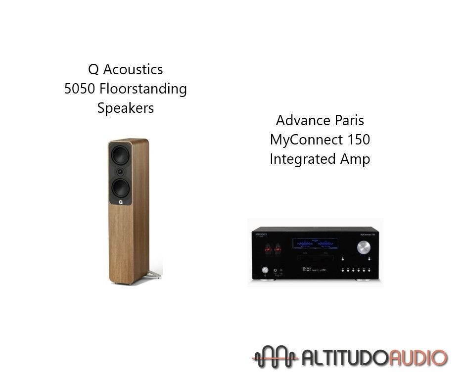 Perfect Match C - Advance Paris MyConnect 150 & Q Acoustics 5050 & QED Gold XT 2.5m