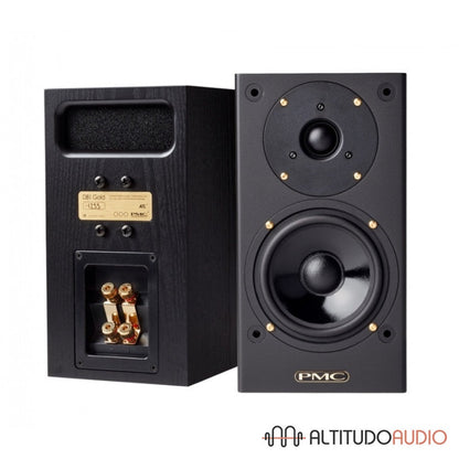 DB1 GOLD BOOKSHELF SPEAKERS - PAIR