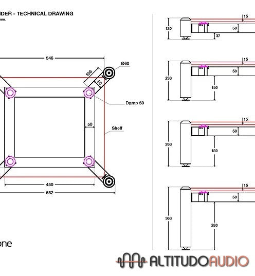 NorStone SPIDER HiFi Audio Rack