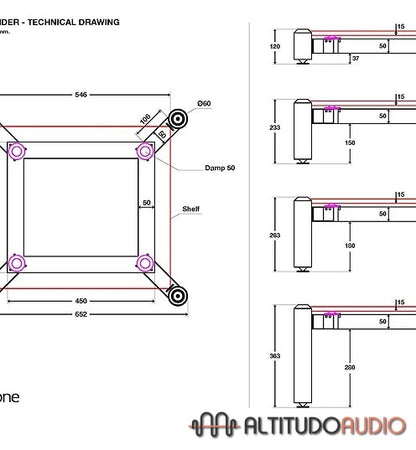NorStone SPIDER HiFi Audio Rack