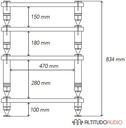 NorStone COMO Audio Rack