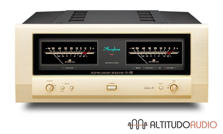 A-48 CLASS-A 45W/ch Stereo Power Amplifier