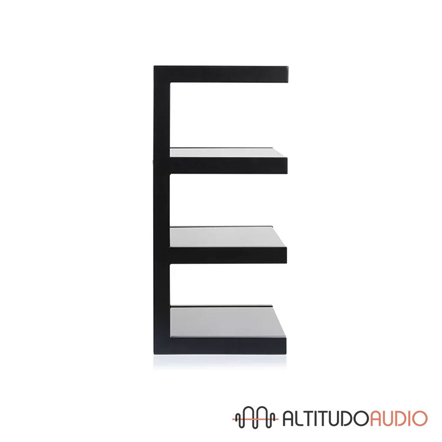 ESSE 4 Glass Shelf HiFi Audio Rack Black